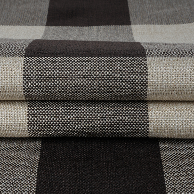 10*10 قماش كتان بوليستر منقوش